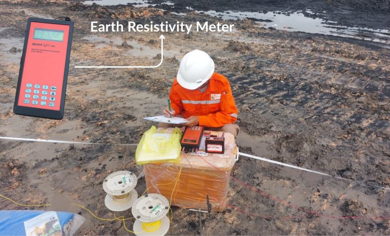 Compact Earth Resistivity Meter for groundwater and geophysical surveys